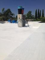 הלבנת גג לאחר איטום שביצעה חברת "האחים תמם"